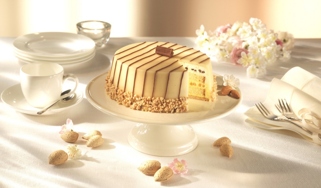 Торт с орехами