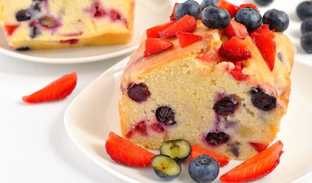 Запеканка с ягодами