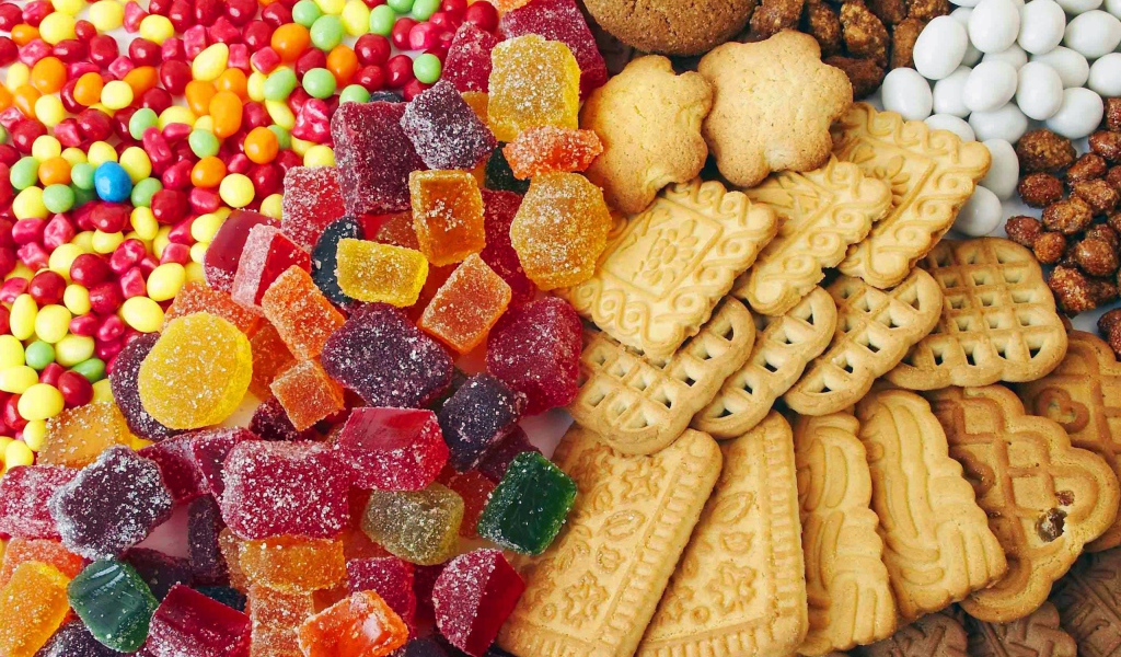 Печенье и конфеты