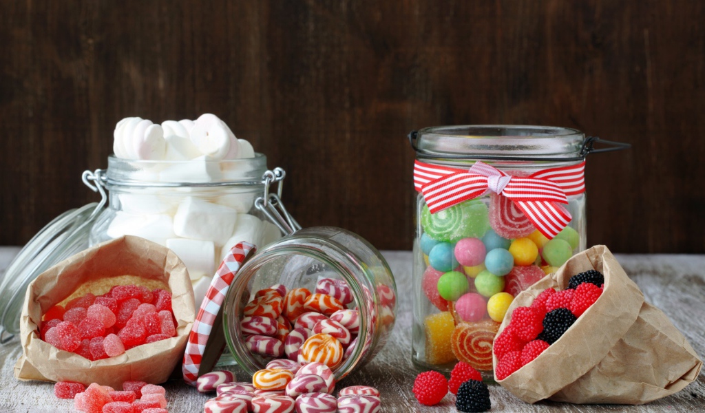 Разные конфеты