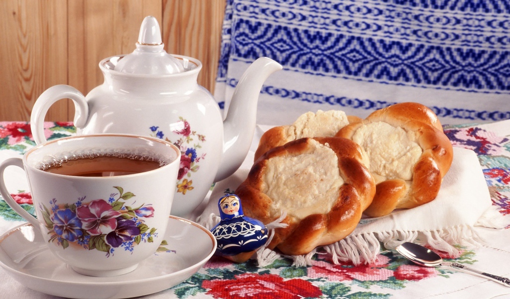 Ватрушки и чай