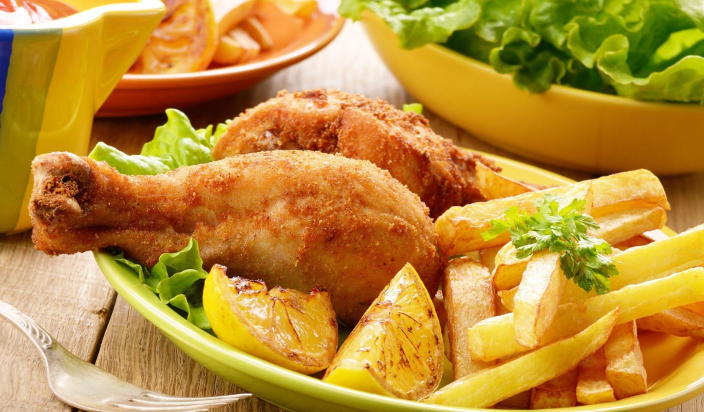 Курочка с картошкой