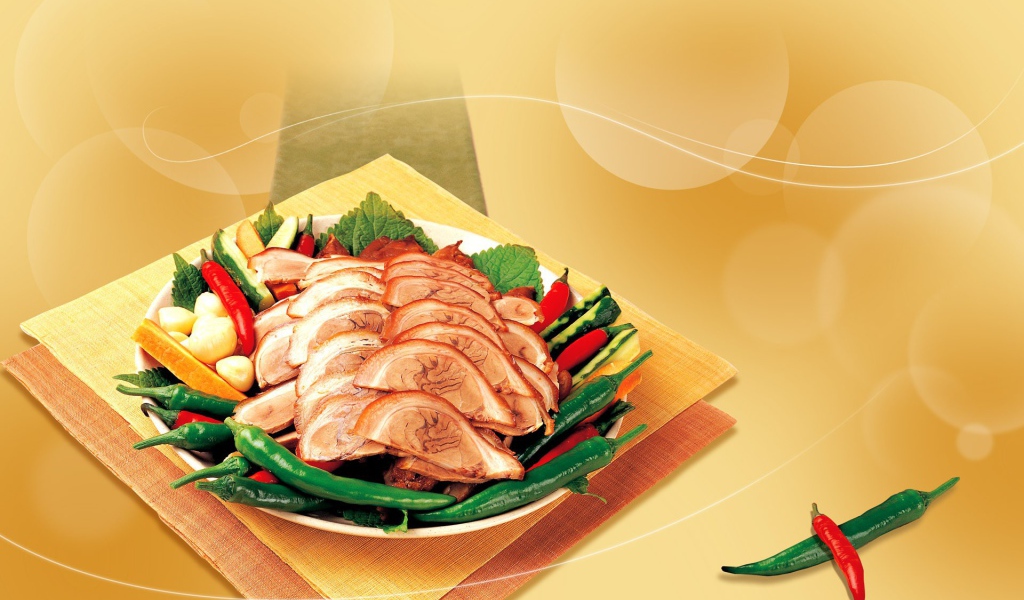 Мясо с перцем