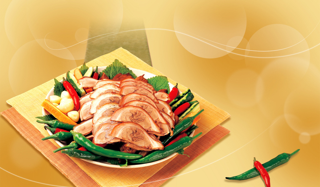 Мясо с перцем