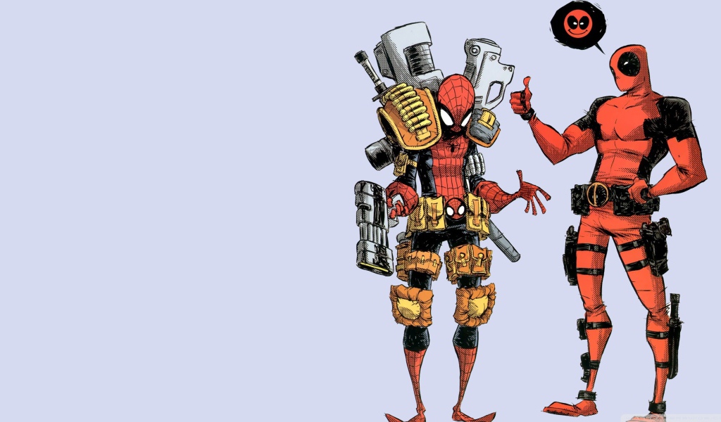 Супер герои вооружились