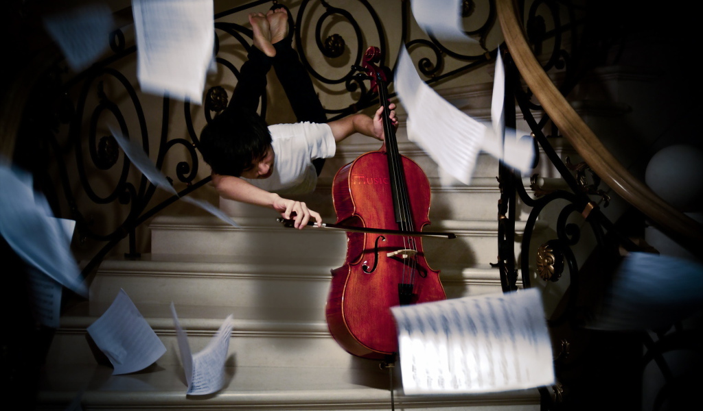 Игра на виолончели