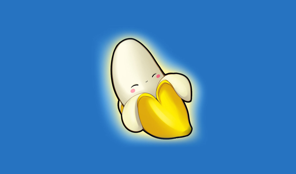 Новорожденный банан