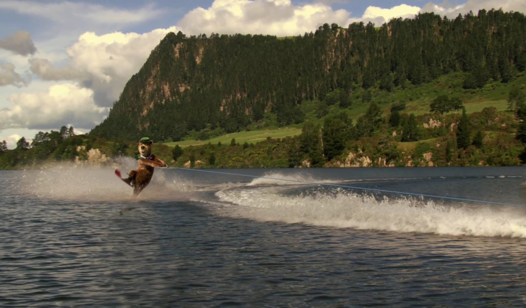 Медведь из мультфильма