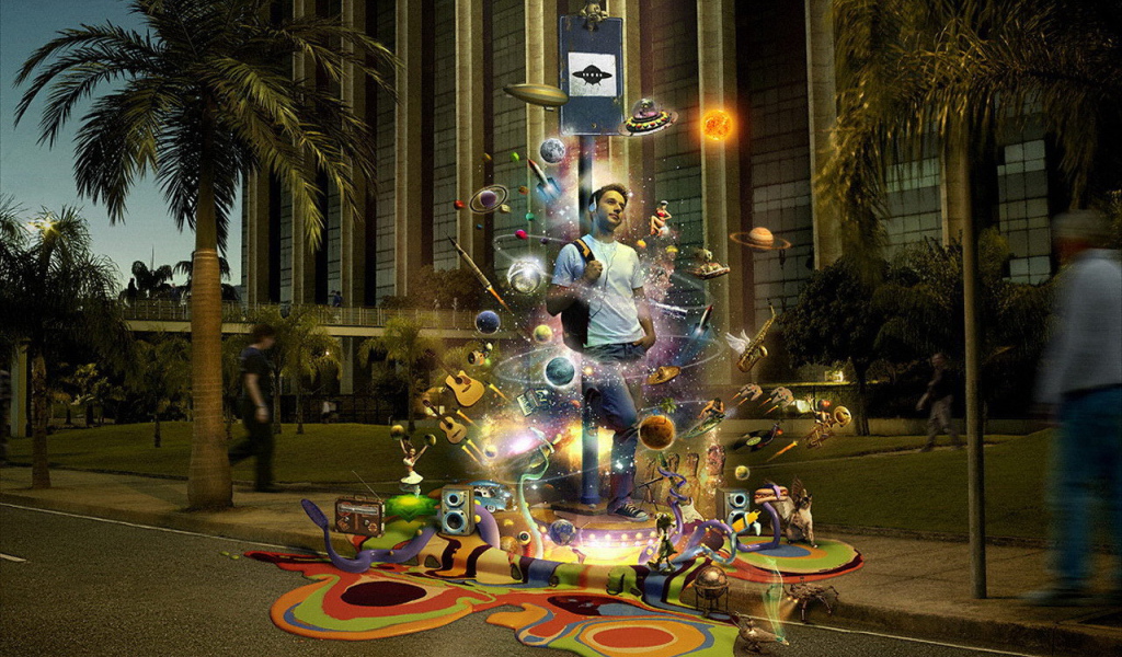 Человек с музыкой