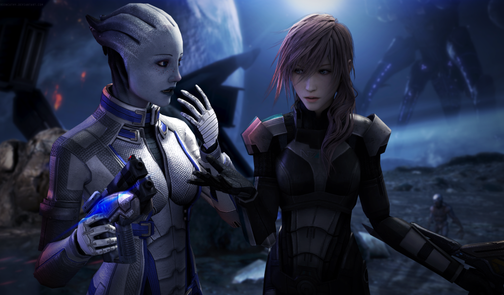 Асари в видео игре Mass Effekt