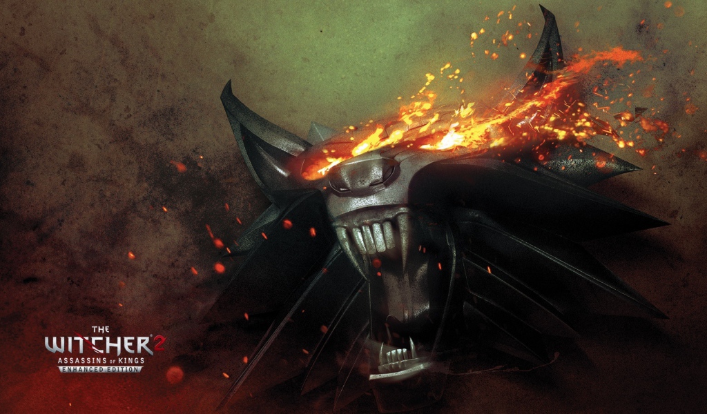 Горящие глаза в игре Ведьмак