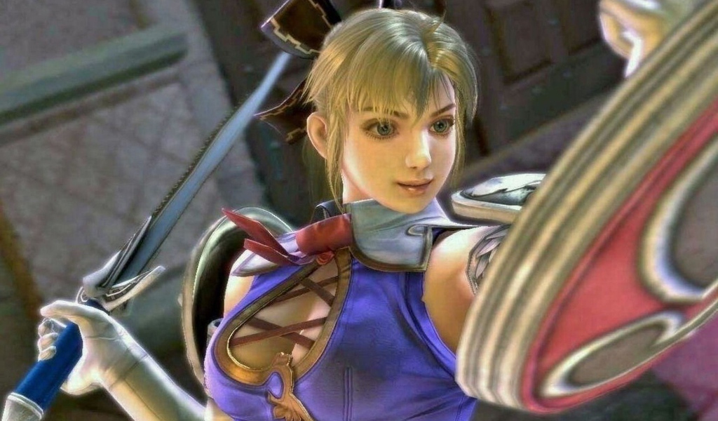 Боевая девушка из игры