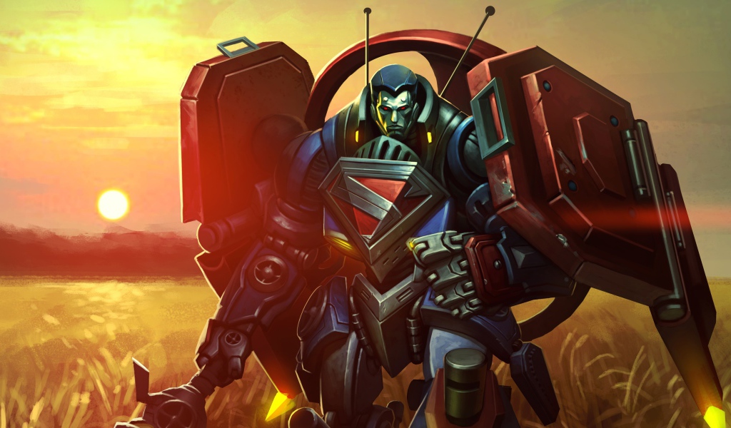 Игра Mecha superman infinite crisis