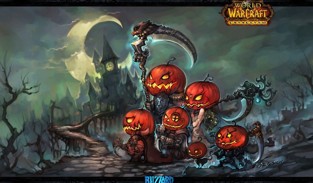 Тыквы из видео игры