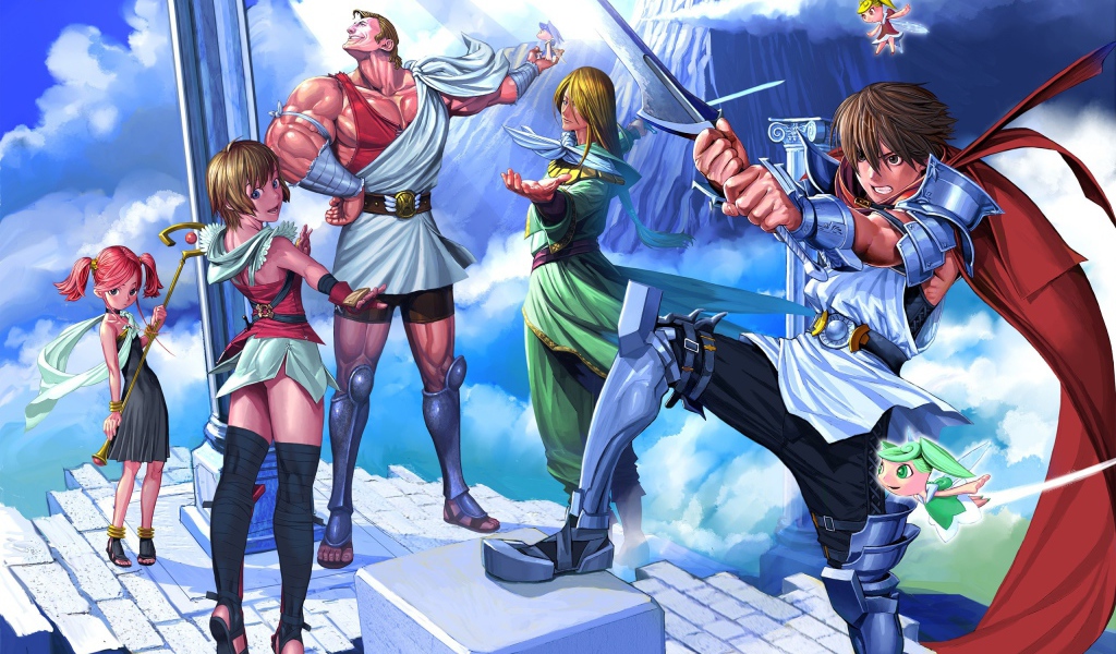 Супер герой из видео игры