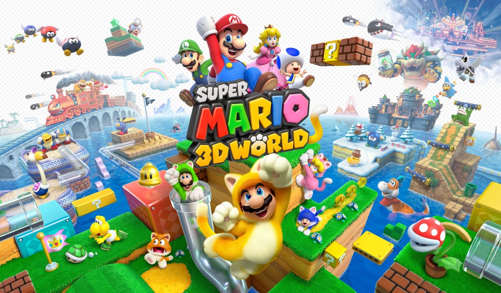 Игра Super mario 3d world