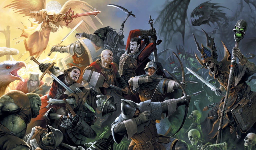 Сражение в игре Magic heroes 7