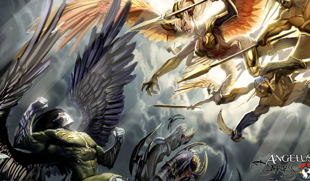 Битва белых и черных ангелов