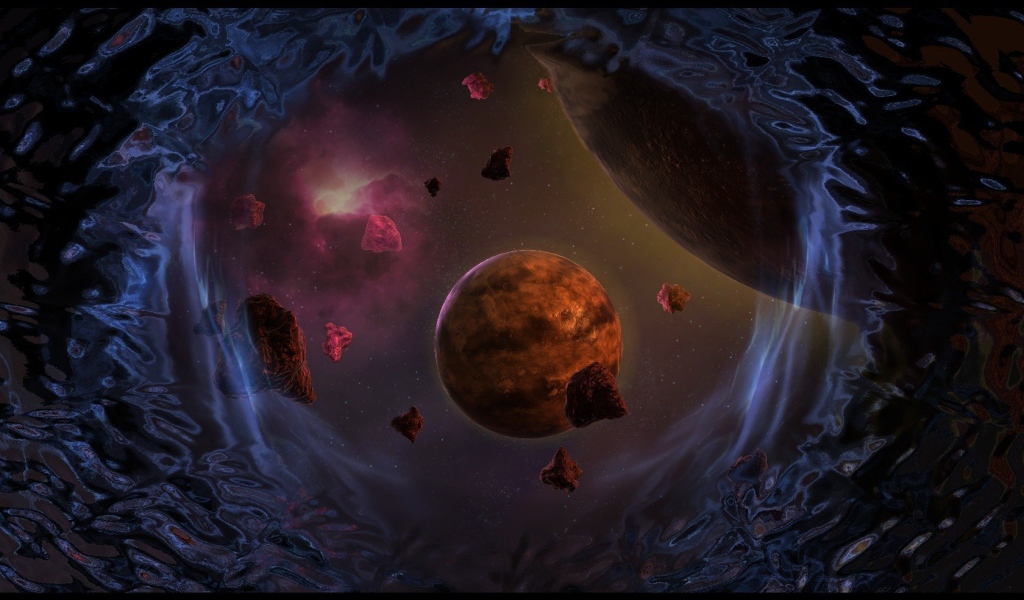 The planet in the game StarCraft
