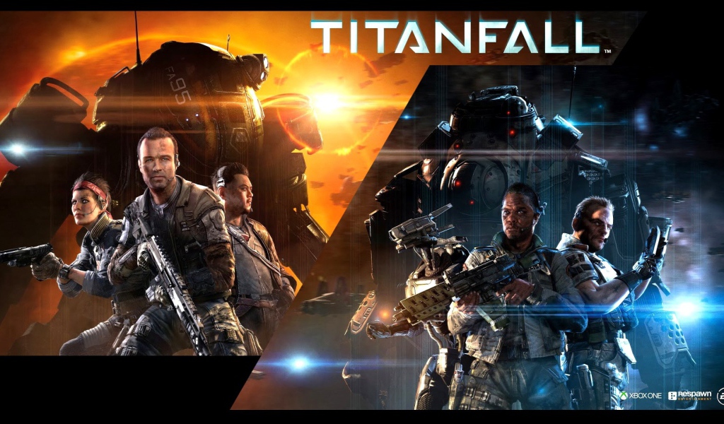 Постер игры Titanfall
