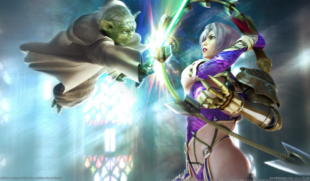 Видео игра Ivy Valentine Soul Calibur Yoda
