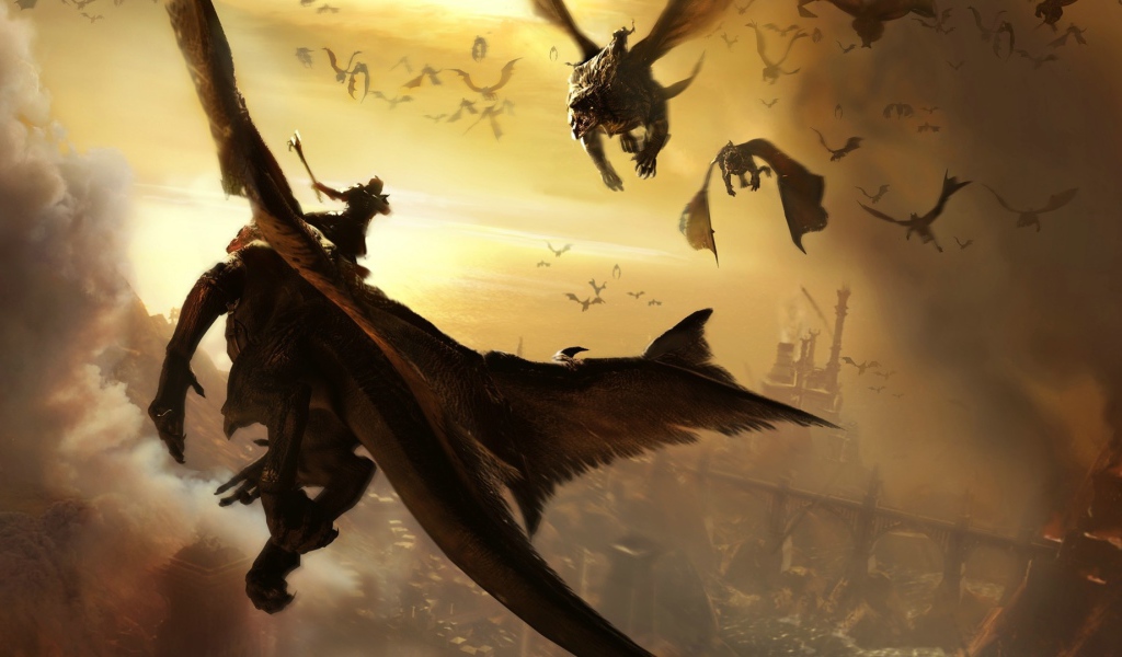 Воины на драконах