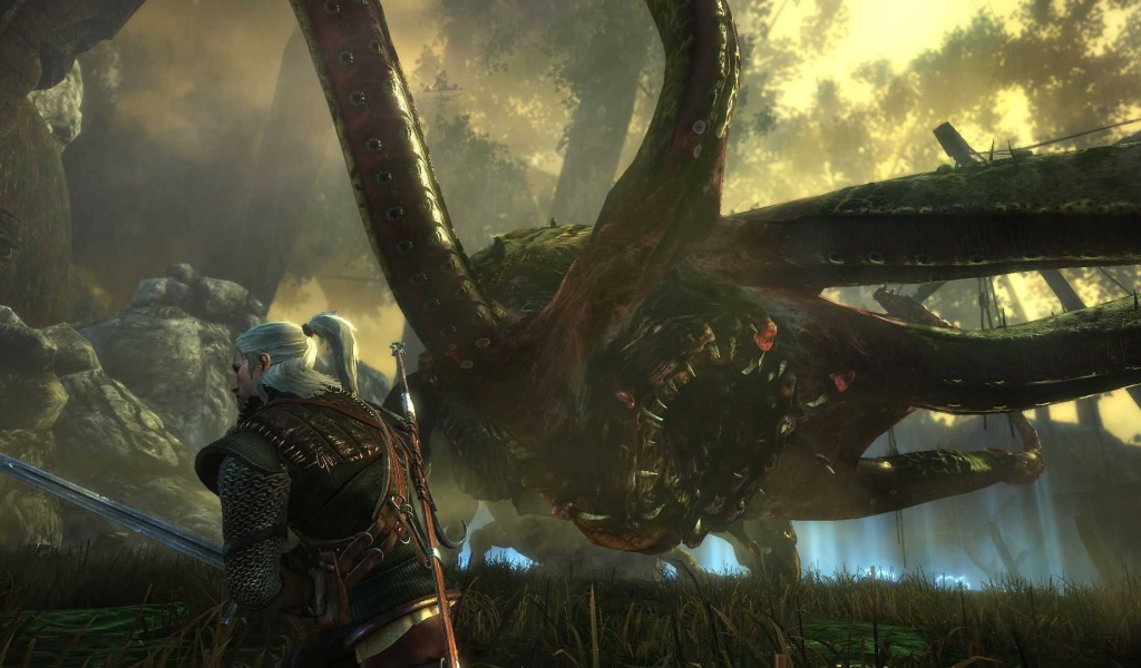 Лесной зверь в игре Ведьмак