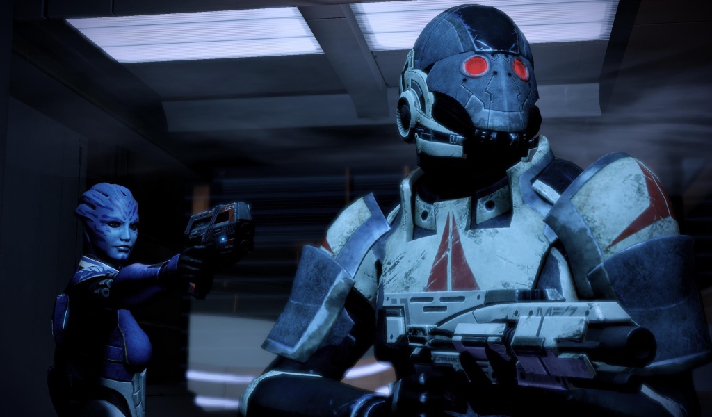 Роботы из игры Mass Effect 2