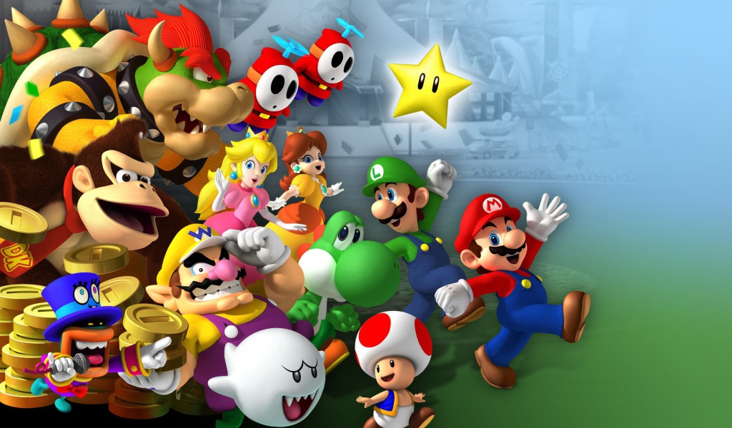Герои игры Марио