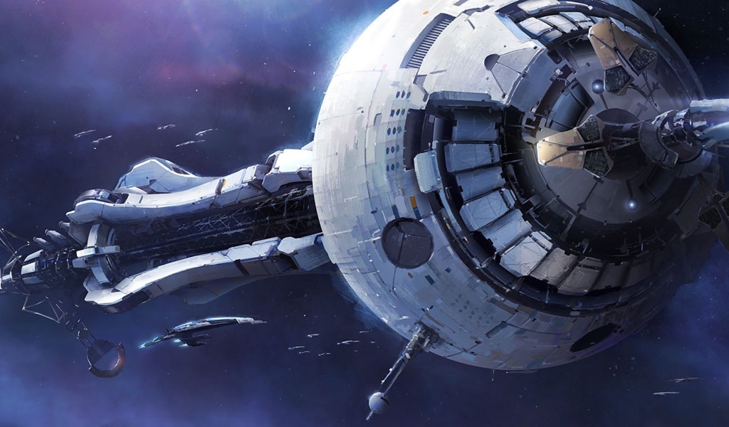 Космический корабль из видео игры