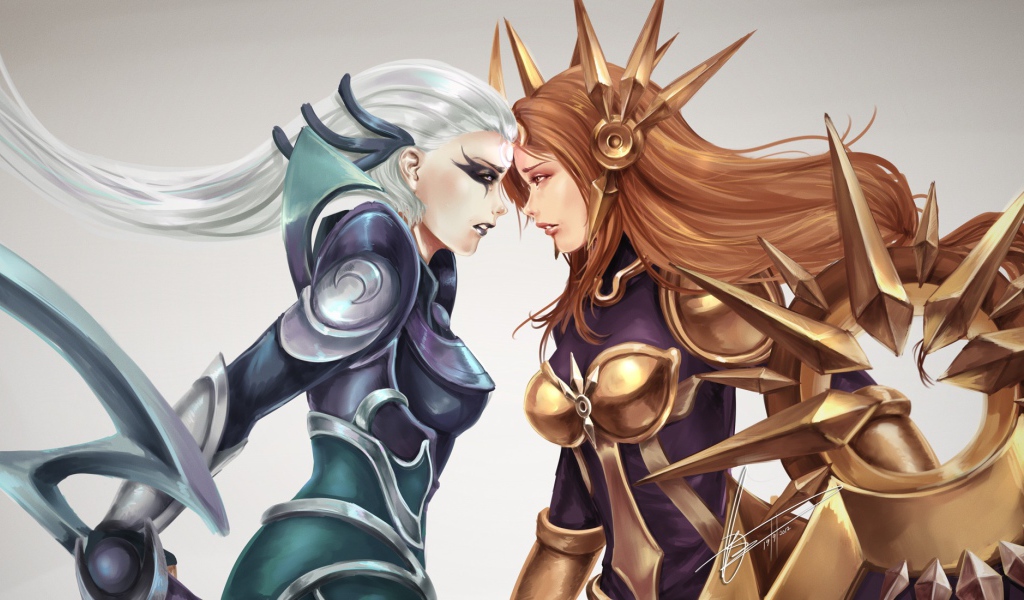 Диана и Леона в игре