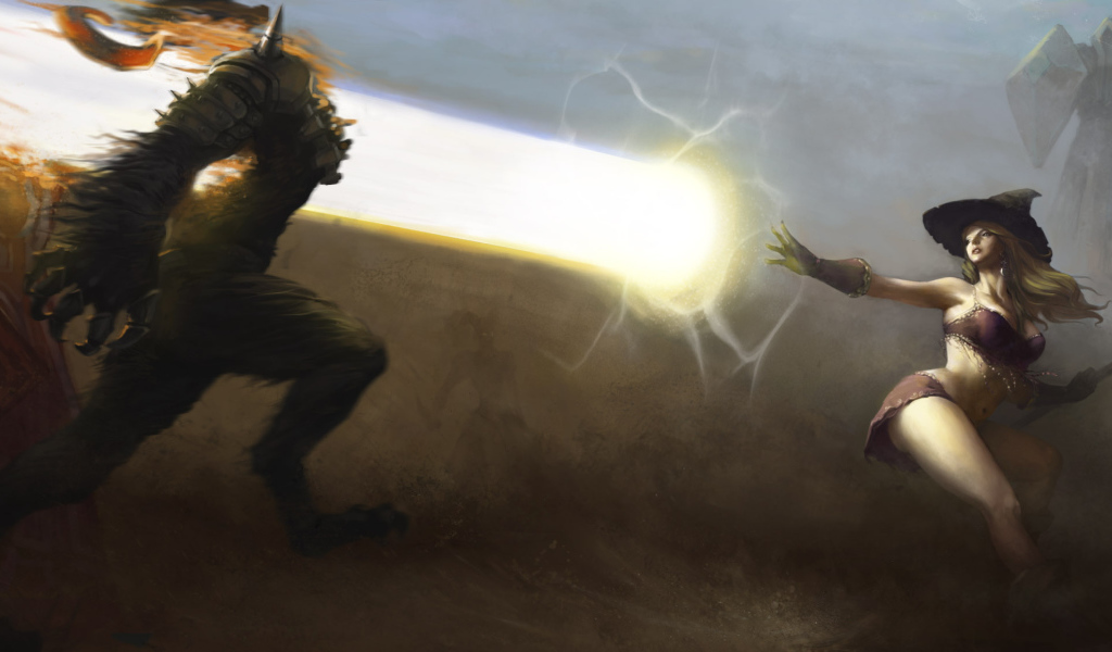 Монстр и ведьма