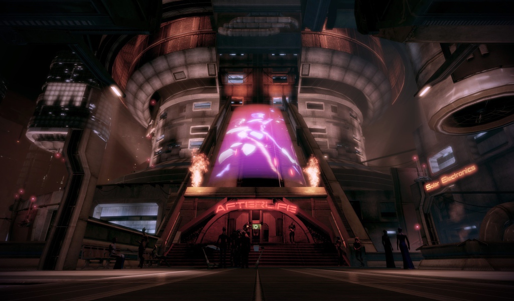 Здание из Mass Effect 2