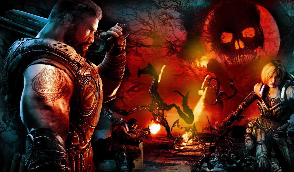 Воин с татуировкой на руке