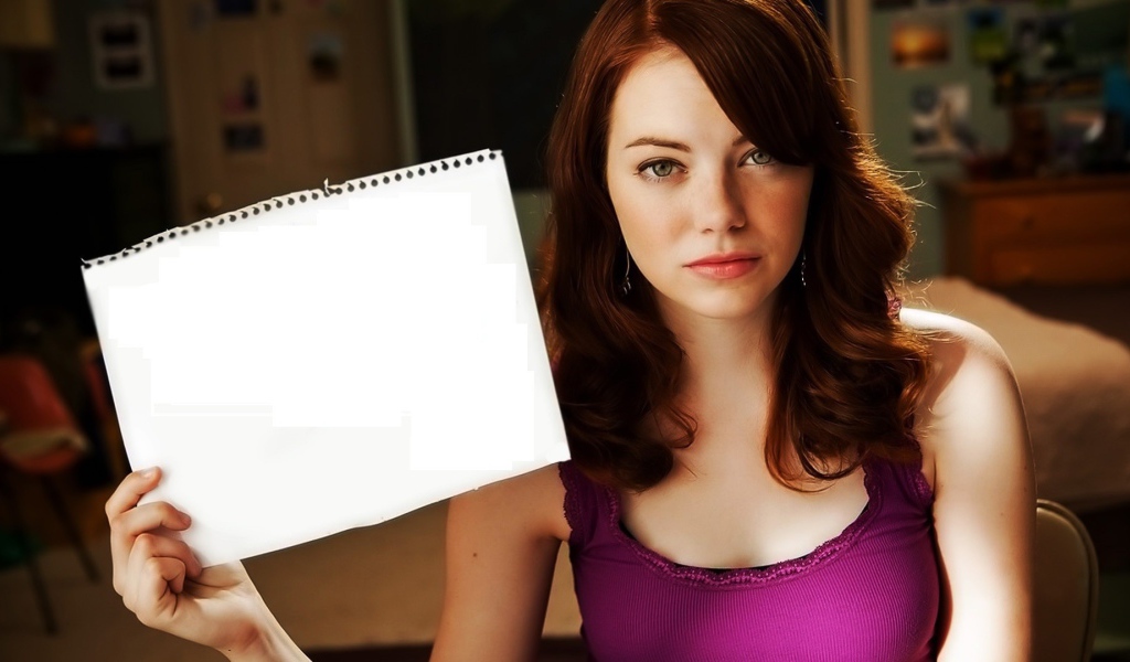 Горячая Эмма Стоун