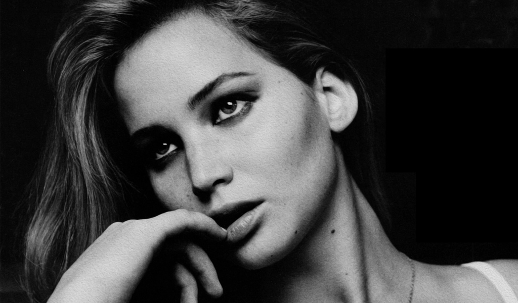 Supermodel Jennifer Lawrence