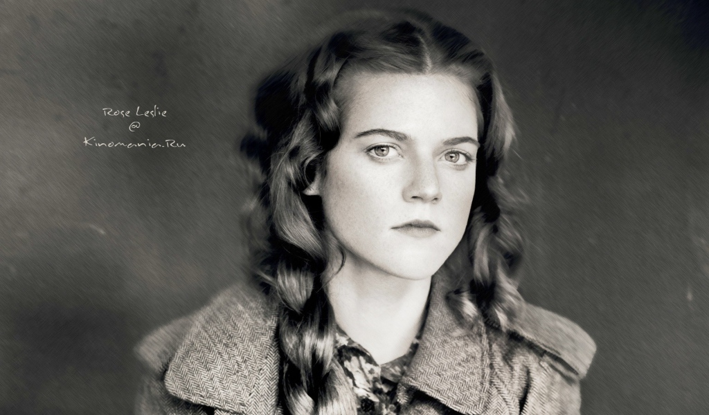 Популярная модель Роуз Лесли