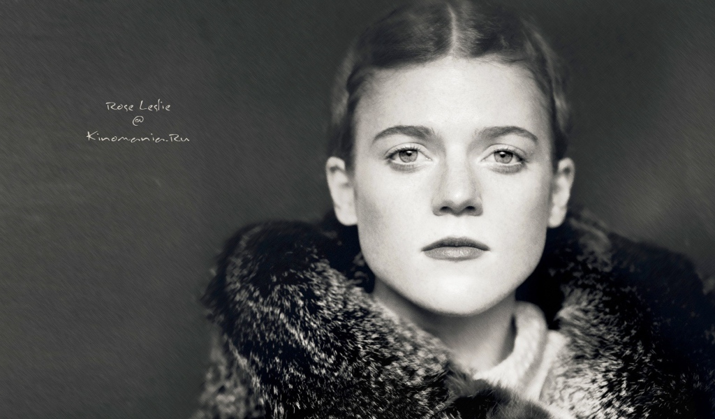 Очаровательная модель Роуз Лесли