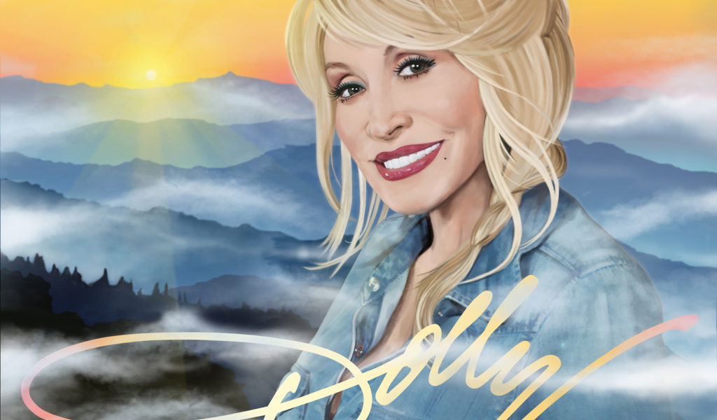Очаровательная модель Долли Партон
