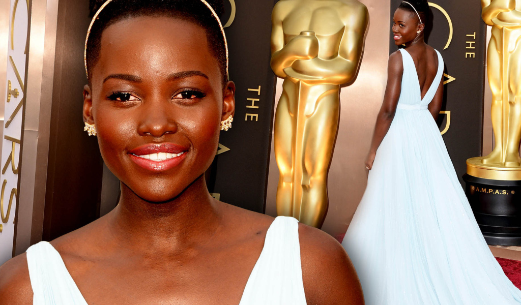 Известная модель Лупита Нионго