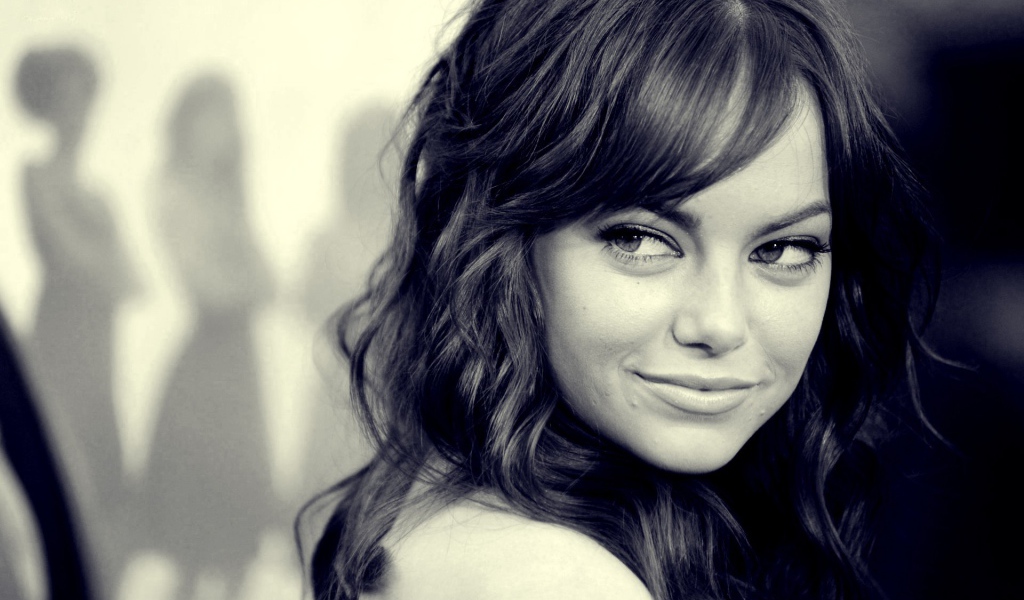 Красивая модель Эмма Стоун