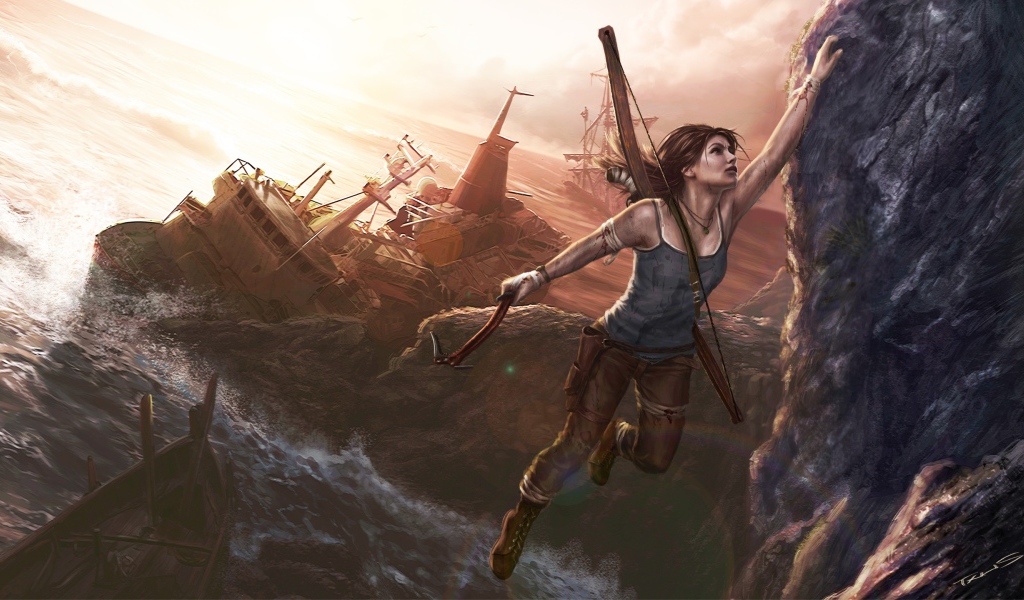 Изображение Лары Крофт