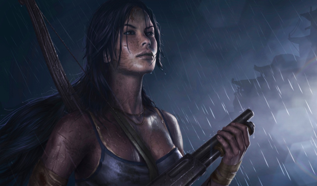 Томб Райдер искусство возрождения