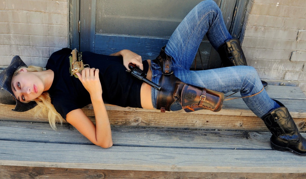 Девушка ковбой