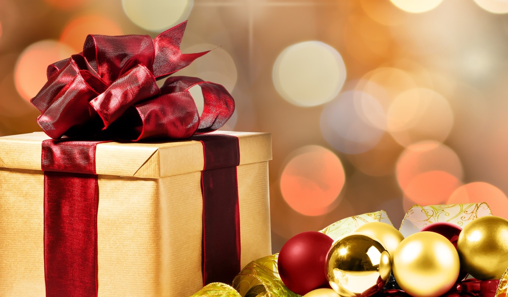 Подарок в коробке