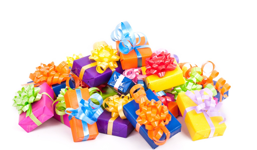 Гора подарков