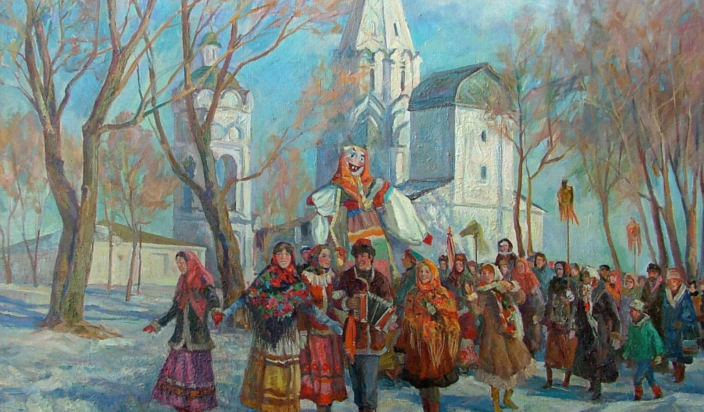 Проводы зимы на Масленицу
