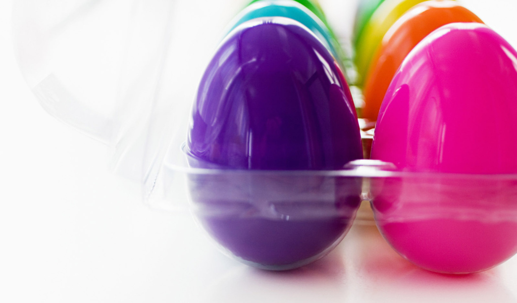 Лоток яиц на Пасху