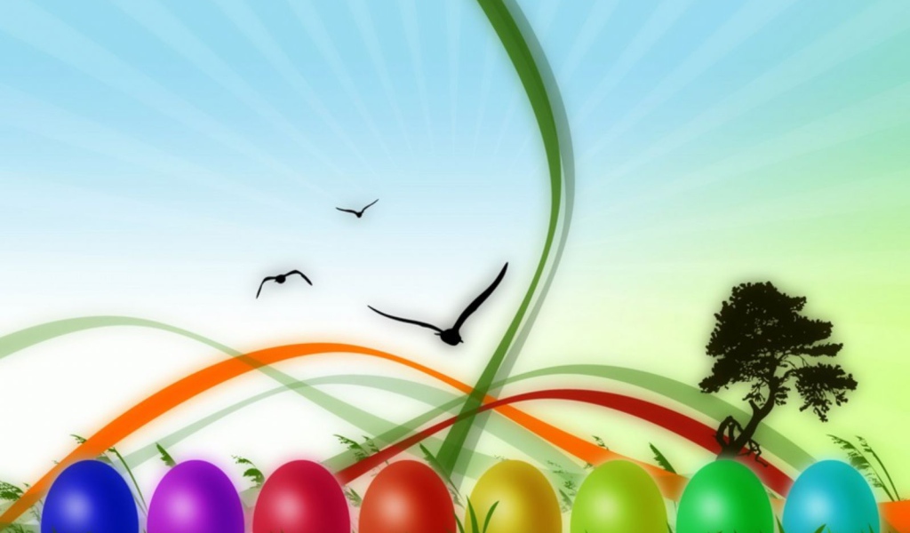 Пасхальный рисунок на Пасху