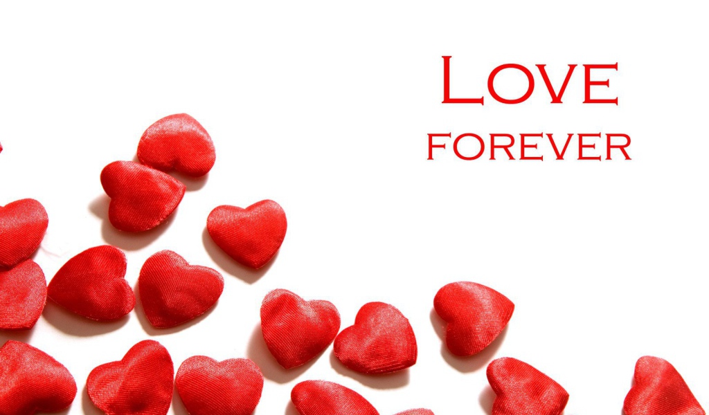 Любовь навсегда на День Святого Валентина 14 февраля